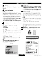 Preview for 17 page of Spectrum Industries Freedom One eLift Lectern 55357 Owner'S Manual