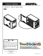 Spectrum Industries InTouch 32 Owner'S Manual preview