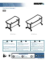 Spectrum Industries Pivot Premier Workstation Series Assembly Instructions Manual preview