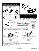 Spectrum Industries Touchboards 95501 Assembly Instructions preview