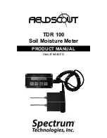 Preview for 1 page of Spectrum Techniques fieldscout TDR 100 Product Manual