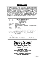 Предварительный просмотр 20 страницы Spectrum Techniques fieldscout TDR 100 Product Manual