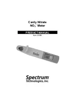 Spectrum Technologies 2305G Product Manual preview