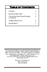 Preview for 2 page of Spectrum Technologies 3999WD Product Manual