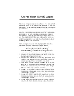 Preview for 2 page of Spectrum Technologies AutoDialer 3419 Product Manual