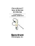 Preview for 1 page of Spectrum Technologies Field Scout 2265FS Manual