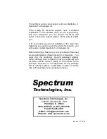 Preview for 28 page of Spectrum Technologies Field Scout 2265FS Manual