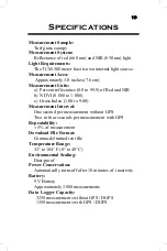 Preview for 19 page of Spectrum Technologies Field Scout TCM 500 Manual