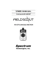 Preview for 1 page of Spectrum Technologies FIELDSCOUT 3413F User Manual