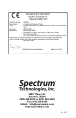 Предварительный просмотр 32 страницы Spectrum Technologies FieldScout TDR 300 Product Manual