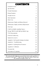 Preview for 3 page of Spectrum Technologies Fieldscout TDR 350 Product Manual