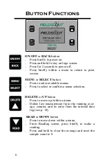 Preview for 6 page of Spectrum Technologies Fieldscout TDR 350 Product Manual