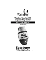 Spectrum Technologies WatchDog 3500 Product Manual preview