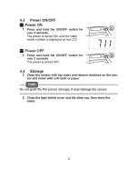 Preview for 14 page of Spectrum 2103AL Product Manual