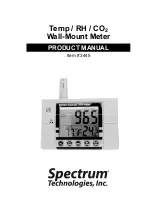 Spectrum 3445 Product Manual preview