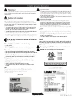 Предварительный просмотр 18 страницы Spectrum 55178 Owner'S Manual