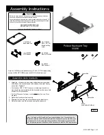 Предварительный просмотр 1 страницы Spectrum 55496 Assembly Instructions