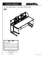 Spectrum 60 Flex Insight Desk 38979 Owner'S Manual preview