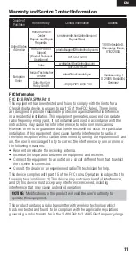 Предварительный просмотр 11 страницы Spectrum AR410 User Manual