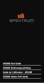 Spectrum AR636B User Manual preview