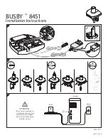 Preview for 1 page of Spectrum BUSBY 8451 Installation Instructions