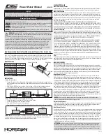 Preview for 1 page of Spectrum E-flite EFLA110 Manual