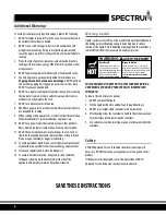 Preview for 6 page of Spectrum EMW-1000SD Installation And Operating Instruction Manual