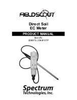 Spectrum Fieldscout 2265FS Product Manual preview