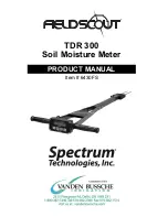 Spectrum fieldscout TDR 300 Product Manual preview