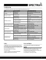 Preview for 9 page of Spectrum GCB-24R Installation And Operating Instruction Manual