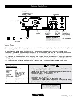 Предварительный просмотр 14 страницы Spectrum mLT-30 Owner'S Manual