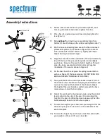 Preview for 2 page of Spectrum Oxford Series Assembly Instructions Manual