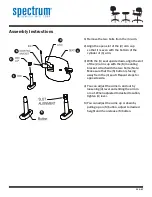 Preview for 3 page of Spectrum Oxford Series Assembly Instructions Manual