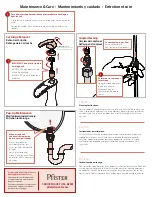 Preview for 3 page of Spectrum Pfister Brea LF-042-BR Maintenance & Care Manual