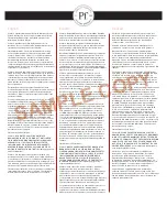 Preview for 4 page of Spectrum Pfister Brea LF-042-BR Maintenance & Care Manual