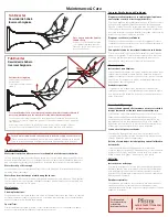 Предварительный просмотр 3 страницы Spectrum Pfister Venturi 8P8-WS-VNS Maintenance & Care Manual