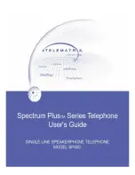 Spectrum Plus SP400 User Manual preview