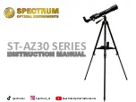 Preview for 1 page of Spectrum ST-AZ30 Series Instruction Manual