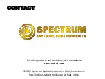 Preview for 13 page of Spectrum ST-AZ30 Series Instruction Manual