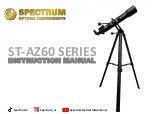 Preview for 1 page of Spectrum ST-AZ60 Series Instruction Manual