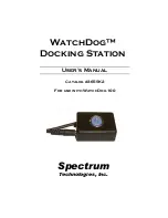 Предварительный просмотр 1 страницы Spectrum WatchDog User Manual