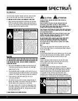 Preview for 4 page of Spectrum Winco EGD-24M Installation And Operating Instruction Manual