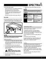 Preview for 5 page of Spectrum Winco EGD-24M Installation And Operating Instruction Manual