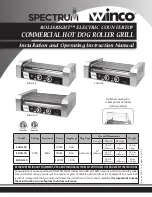 Preview for 1 page of Spectrum Winco Rollsight EHDG-11R Installation And Operating Instruction Manual