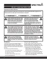 Preview for 2 page of Spectrum Winco Rollsight EHDG-11R Installation And Operating Instruction Manual