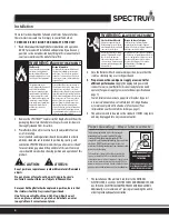 Preview for 4 page of Spectrum Winco Rollsight EHDG-11R Installation And Operating Instruction Manual