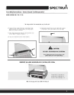 Preview for 11 page of Spectrum Winco Rollsight EHDG-11R Installation And Operating Instruction Manual