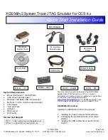 Spectrum XDS560v2 Installation Manual preview