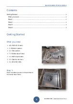 Preview for 2 page of Spectur STA6 Assembly Manual