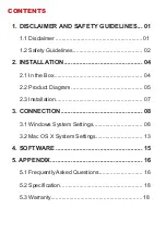 Preview for 2 page of Spedal FF931 User Manual